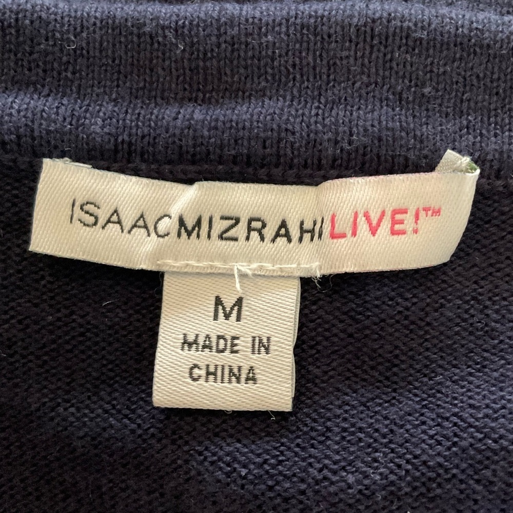 Isaac Mizrahi Live! Women's Floral Button Up Cardigan Sweater M Multicolor​ - Picture 6 of 8